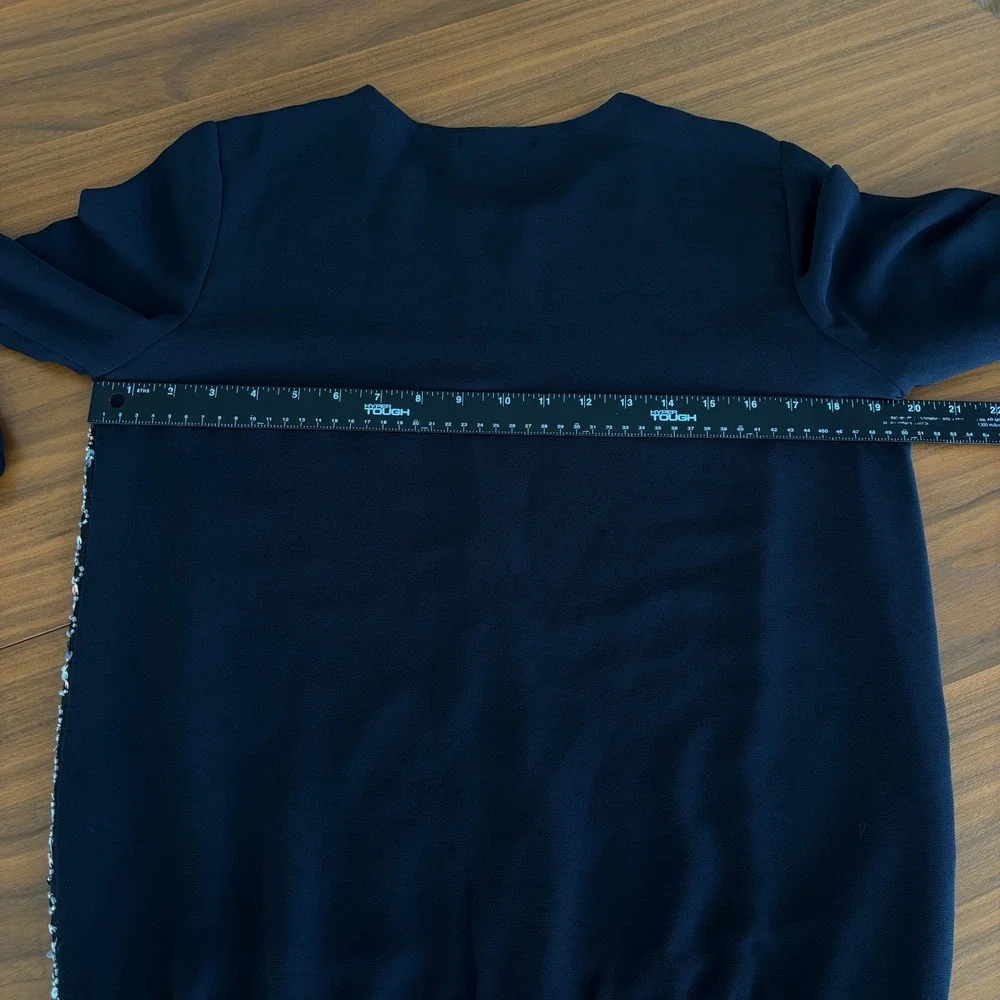 Anthropologie Hazel Sequin Zip Up Bomber Jacket S Beaded Iridescent Glam Party